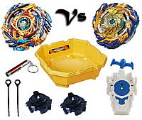 Набор Beyblade (Бейблейд) Арена 40см + Фафнир Мираж + Дрейн Фафнир + 3 запускача + Лазерная указка