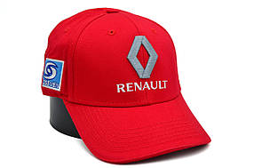 Кепка Sport Line з автомобільним логотипом Renault 56-59 см червона (S 019-683)