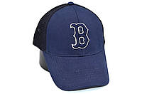 Бейсболка сетка Art cap Boston Red Sox 56-61 см синяя (0919-520)