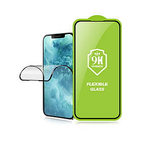 Гнучке захисне скло Bestsuit Flexglass 9h для Apple iPhone 13 Pro Black