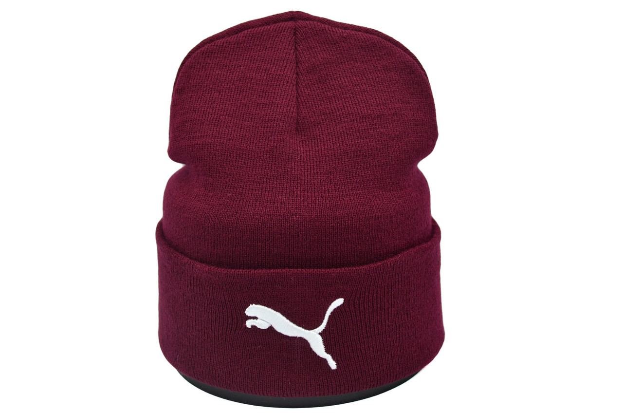 Шапка Hip Hop Shop Puma 55-59 см бордова (H-08118-541)
