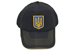 Утеплена кепка Fang 56-58 см Ukraine з флісовою підкладкою чорна (F 0919-747), фото 3