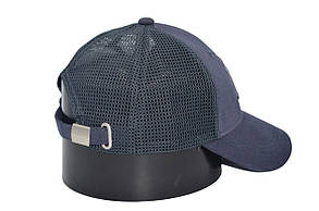 Бейсболка сітка Art cap New York Yankees 55-61 см темно-сіра (0919-800), фото 4