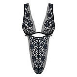 Мереживне боді Obsessive Figurea teddy S/M, фото 4