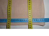 Вовняний жилет бежевого кольору, зріст 134-140 см, фото 4