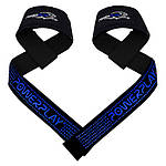 Лямки для тяги PowerPlay 7064 Чорно-Сині, фото 3