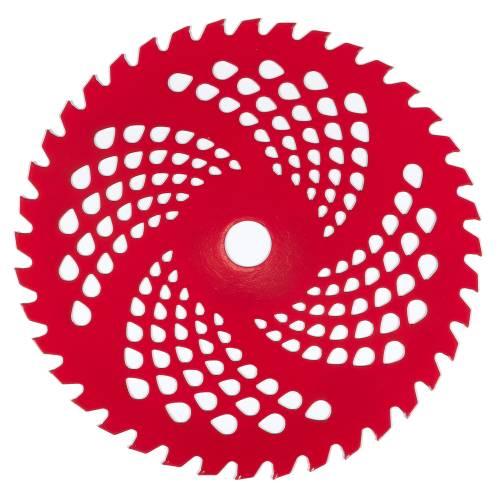 Ніж до мотокоси 40 зуб.(нерж.сталь) в уп. Червоний, фото 1