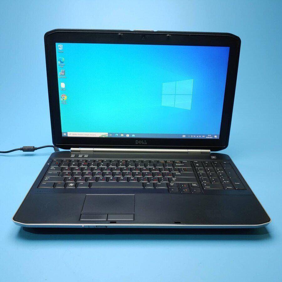 Б/в Ноутбук Dell Latitude E5520 15.6" 1366x768| Core i5-2410M| 4 GB RAM| 640 GB HDD| HD 3000