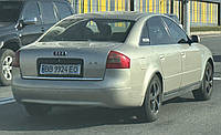 Подкрылки Аudi A6 C5, Avant,(1997-2005) 4шт комплект (перед+зад)