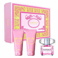 Набор Versace Bright Crystal для женщин - set (edt 50 ml + b/l 50 ml + sh/g 50 ml)