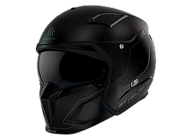 Мотошолом MT STREETFIGHTER SV S Solid A1 Matt Black ECE2206 XL