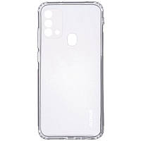 TPU чехол GETMAN Clear 1,0 mm для Samsung Galaxy M21s Бесцветный (прозрачный)