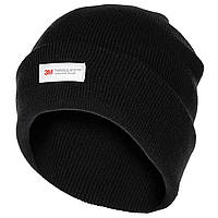 Шапка зимова тактична MFH Watch Hat Thinsulate - Чорна