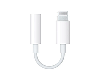 Переходник аудио Apple Lightning - 3.5мм F (4pin) TRY кабель 0.15м белый