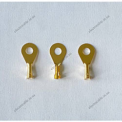 Наконечник 0,5-0,8мм2 д.4,5мм розрізний DJ431-4A кільцевий без ізоляції