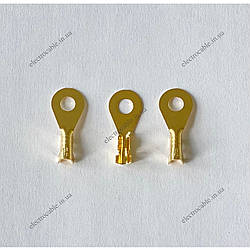 Наконечник 1-1,5мм2 д.4,5мм розрізний DJ431-4B кільцевий без ізоляції