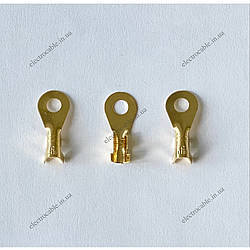 Наконечник 1.5-2,5мм2 д.4,5мм розрізний DJ431-4C кільцевий без ізоляції