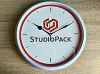 Сувенірний годинник із логотипом настінний 