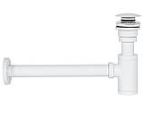 Сифон універсальний для раковини (умивальника) REA WHITE CLICK-KLAK білий, фото 2