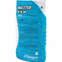 Добриво МАЙСТЕР Маster 18+18+18+3 25 кг Valagro Валагро Італія