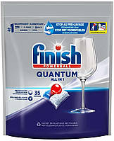 Засіб Finish Quantum All in1 35 капсул для посудомийних машин