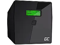 Источник бесперебойного питания с аккумулятором для роутера UPS Green Cell 1000VA 600W (Инвертор)
