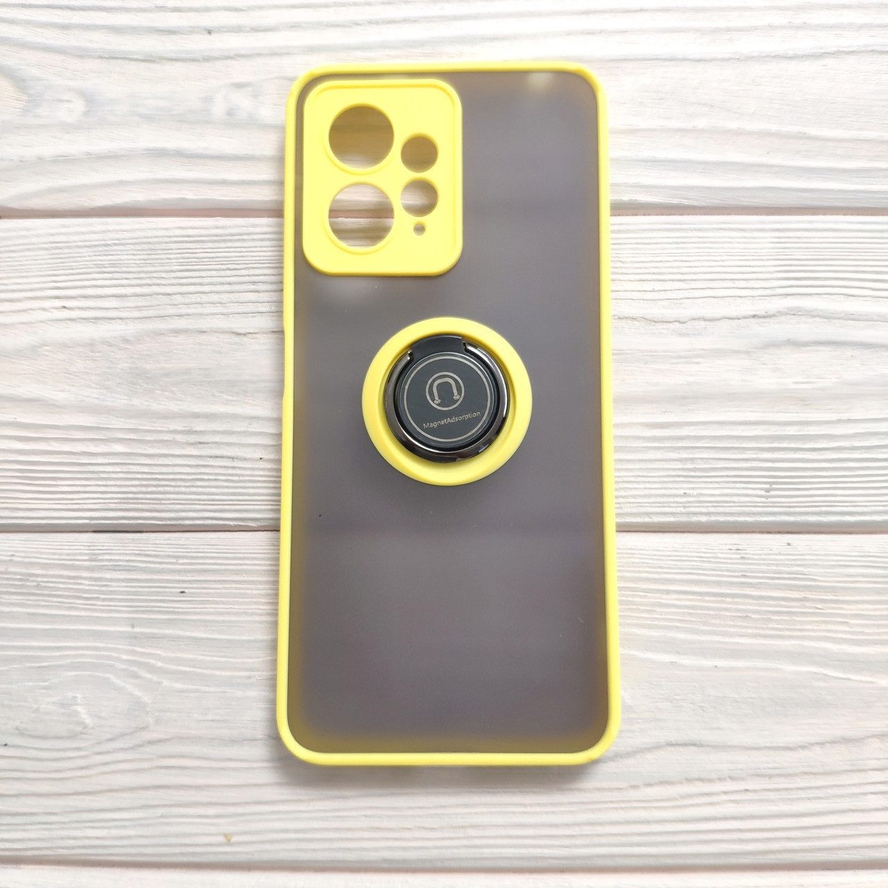Чехол Armor Ring для Xiaomi Redmi Note 12 4G Противоударний з кільцем (різні кольори), фото 1