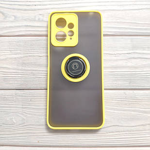 Чехол Armor Ring для Xiaomi Redmi Note 12 4G Противоударний з кільцем (різні кольори)