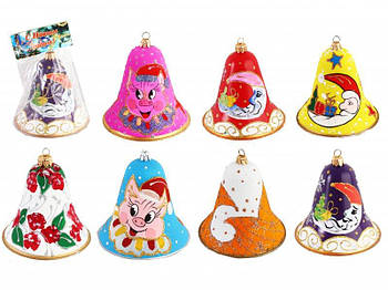 Ялинкова іграшка Дзвіночок "Блиск 9" №1 10см РД1 G-Rich