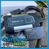 Сканер AutoCom CDP+ 2021.11 одноплатна версия Мультимарочный Авто ком для грузовых и легковых автомобилей