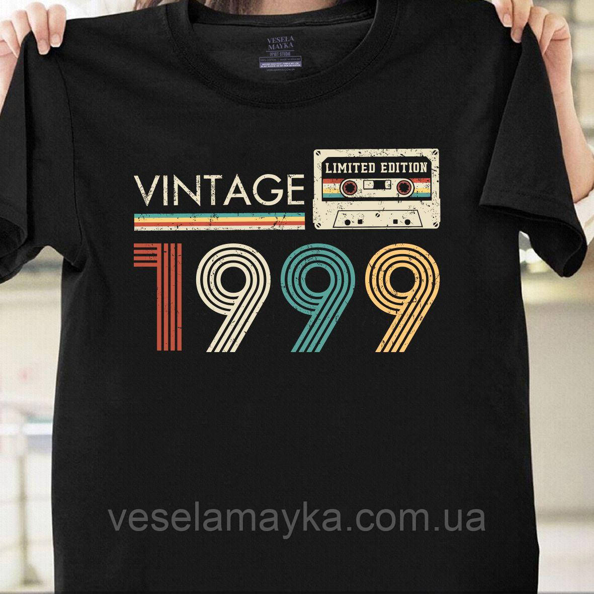 Футболка Vintage 1999 (Limited edition), фото 1