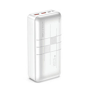 Портативний акумулятор Power Bank XO PB302 2xUSB 20000mAh Білий