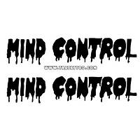 Временная переводная тату в виде надписи Mind Control