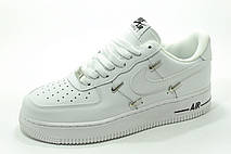 Білі кросівки Nike Air Force 1 07 LX (Найк Аїр Форс) унісекс, фото 3