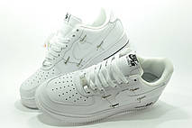 Білі кросівки Nike Air Force 1 07 LX (Найк Аїр Форс) унісекс, фото 2