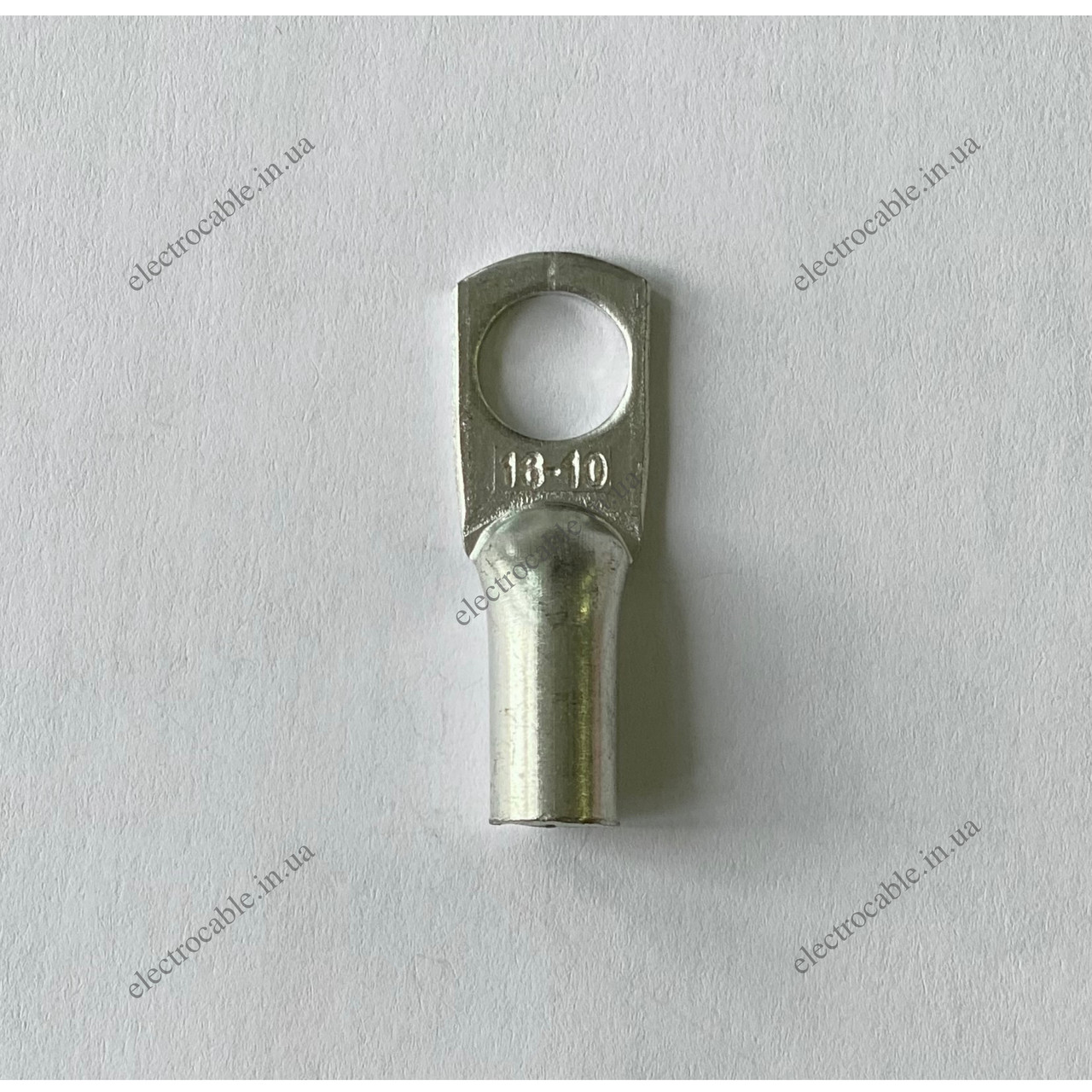 Кабельний наконечник мідний луджений JG 16мм2 під болт д.10мм, фото 1