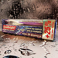 Зубная паста Coolbright Защита от кариеса 3D формула 130 мл./ 175 г. + Зубная щетка
