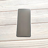 Защитное стекло Антишпион для Xiaomi Redmi Note 12 Pro 5G Full Glue Черное