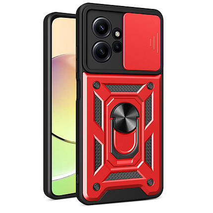 PC + TPU чохол Camshield Armor для Motorola Edge 40 Pro / червоний, фото 1