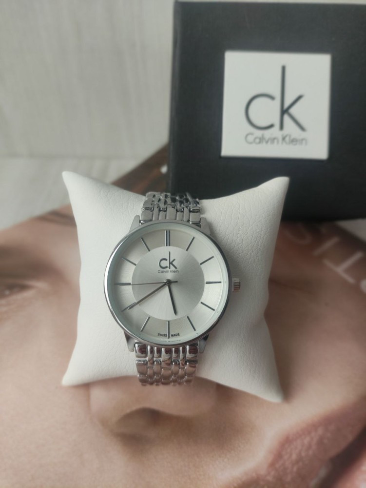 Часы Calvin Klein silver высокое качество - фото 2 - id-p1968600572