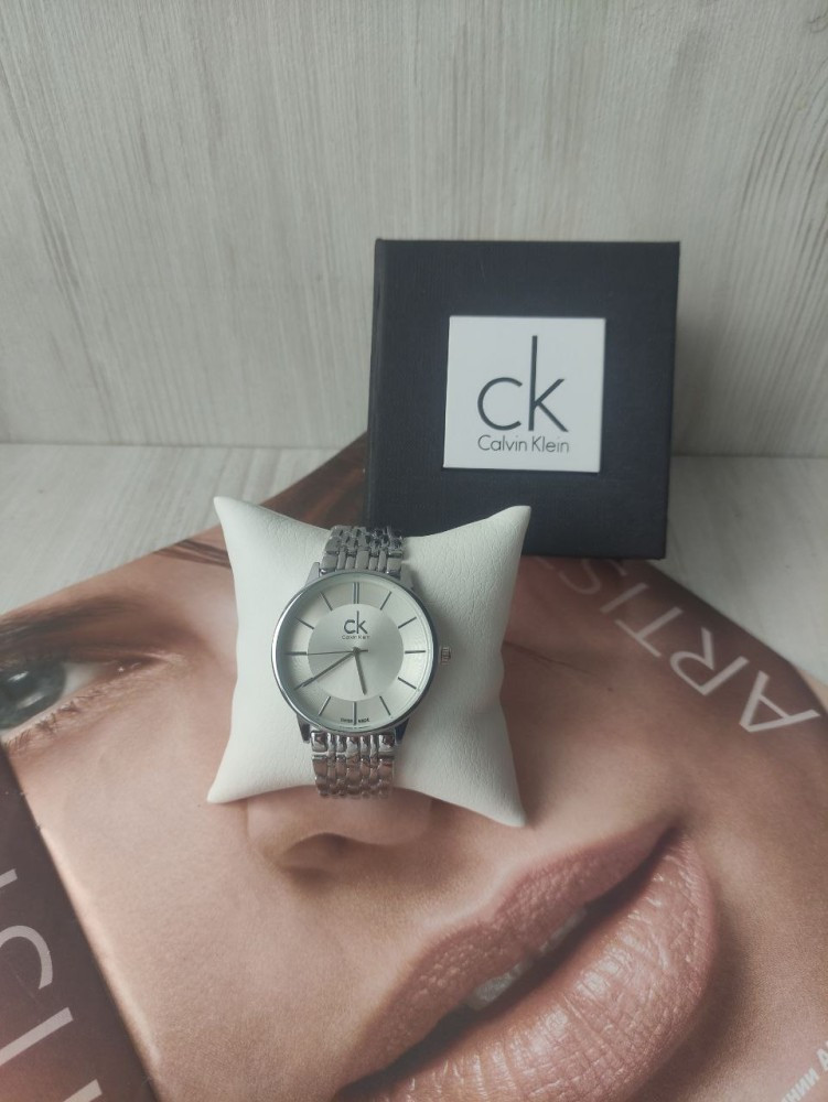 Часы Calvin Klein silver высокое качество - фото 3 - id-p1968600572