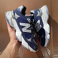 Стильные мужские кроссовки New Balance 9060 blue 40-44
