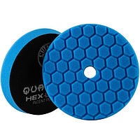 Полировальный круг (эксцентрик) финиш/глейз Chemical Guys Hex-Logic Glaze/Finishing Pad 5 , Ø125 мм Синий