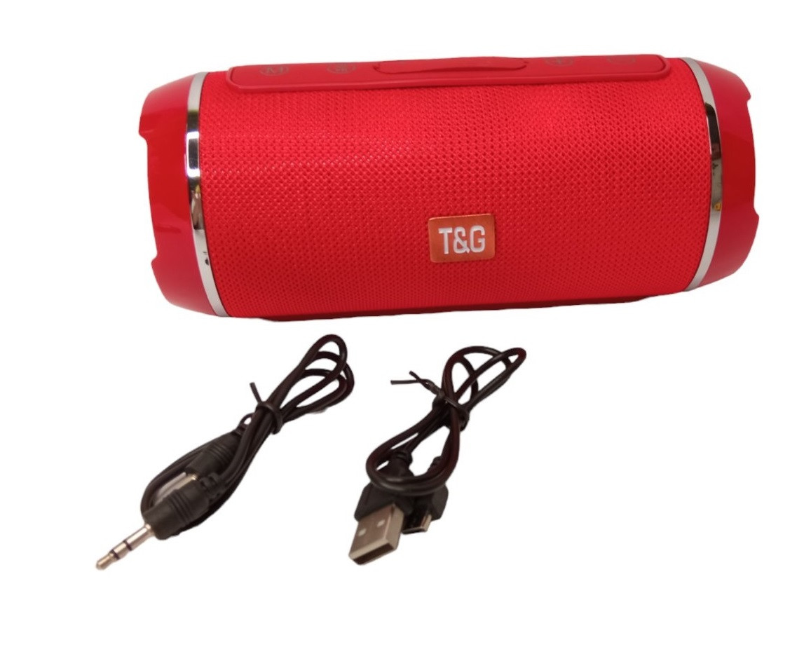 Колонка портативна T&G TG-116 Bluetooth FM-радіо функція гучного зв'язку