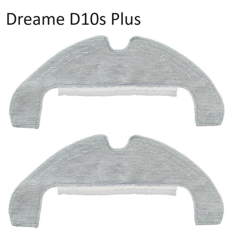 Тряпочки для робот-пилососа Xiaomi Dreame Bot D10s Plus (RLS6AD), D9 Plus (RLD11GD), 2 штуки