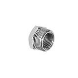 Футорка 1/2"н-3/8" в латунна ХРОМОВАНА, фото 3