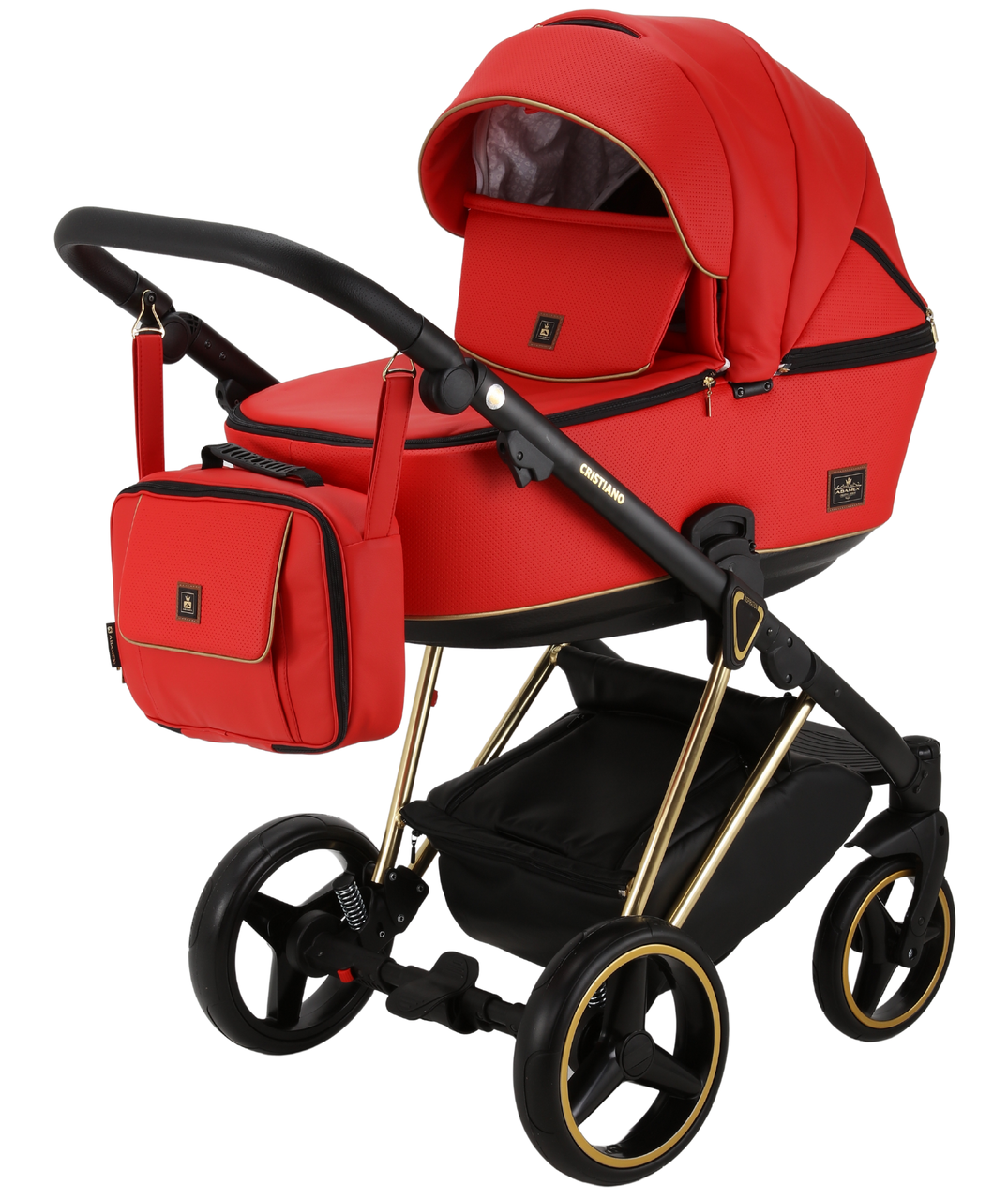 Дитяча коляска 2 в 1 Adamex Cristiano Special Edition CR-313, фото 1
