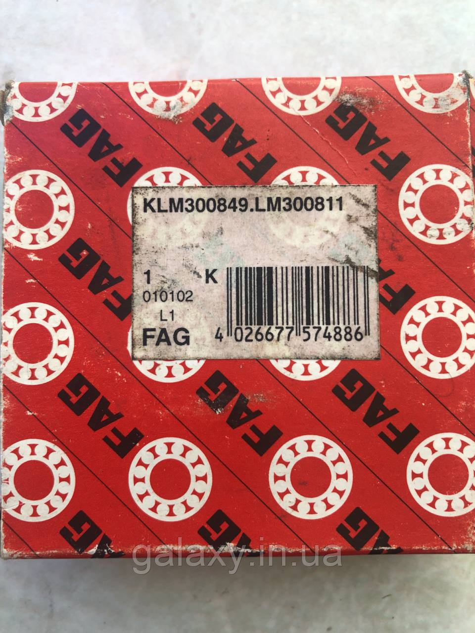 Підшипник 41x68x17,5 роликовий конічний FAG LM300849/11, фото 1