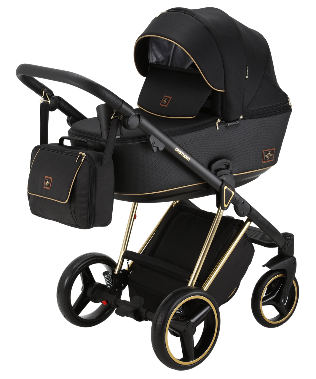 Дитяча коляска 2 в 1 Adamex Cristiano Special Edition CR-407, фото 1