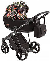 Дитяча коляска 2 в 1 Adamex Cristiano Special Edition Flowers